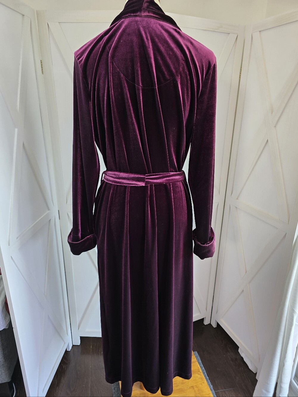 Lauren Ralph Lauren Long Sleeve Shawl Collar Luxury Robe/Loungewear - Picture 12 of 16